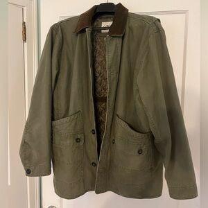 Orvis Barn Coat Olive Green Size Large